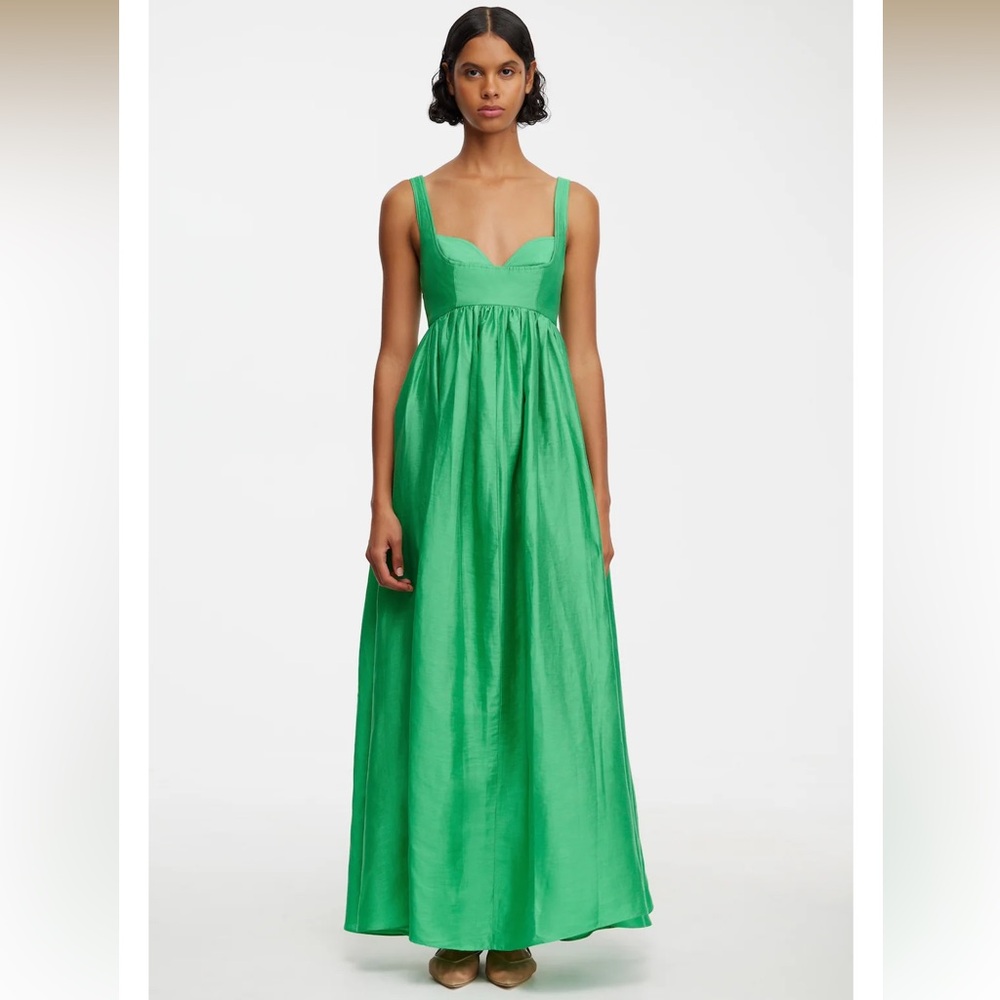 Acler sleeveless A-line sandgate Midi Dress